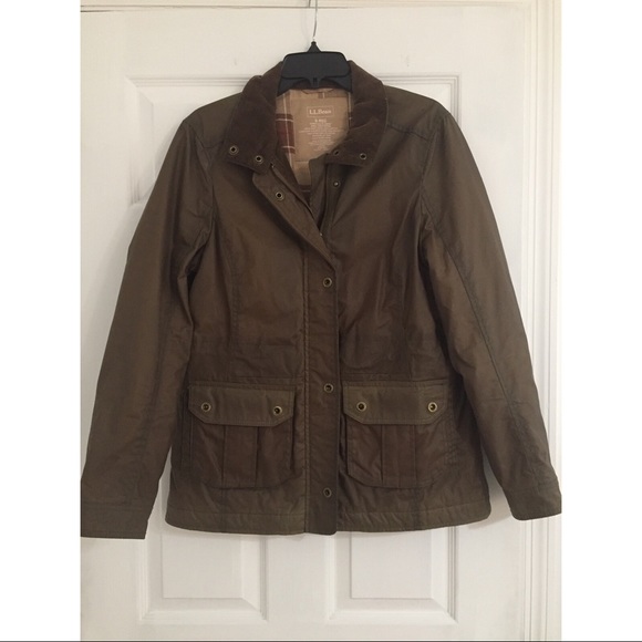ll bean waxed cotton jacket